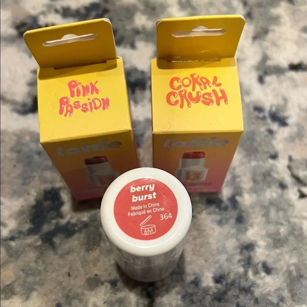 Bundle of 3 Jelly Twist cheek & lip tints